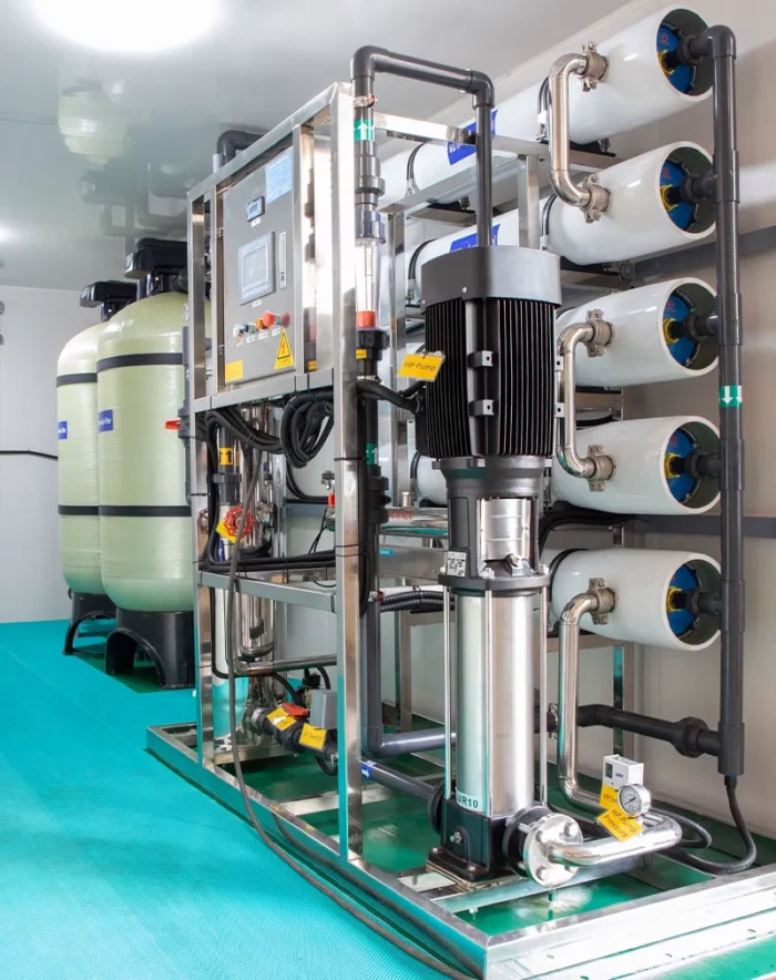 Système d’osmose inverse conteneurisé - Mobile nezha water technologie marrakech maroc 3