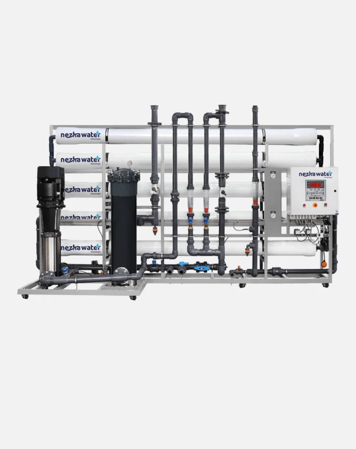 système d'osmose inverse industriel 10m³/h nezha water technologie