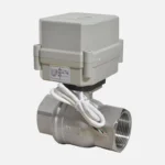 Vanne Motorisée 24V à bille 1/4" au 2" pouce en acier inoxydable 304, homologuée NSF61