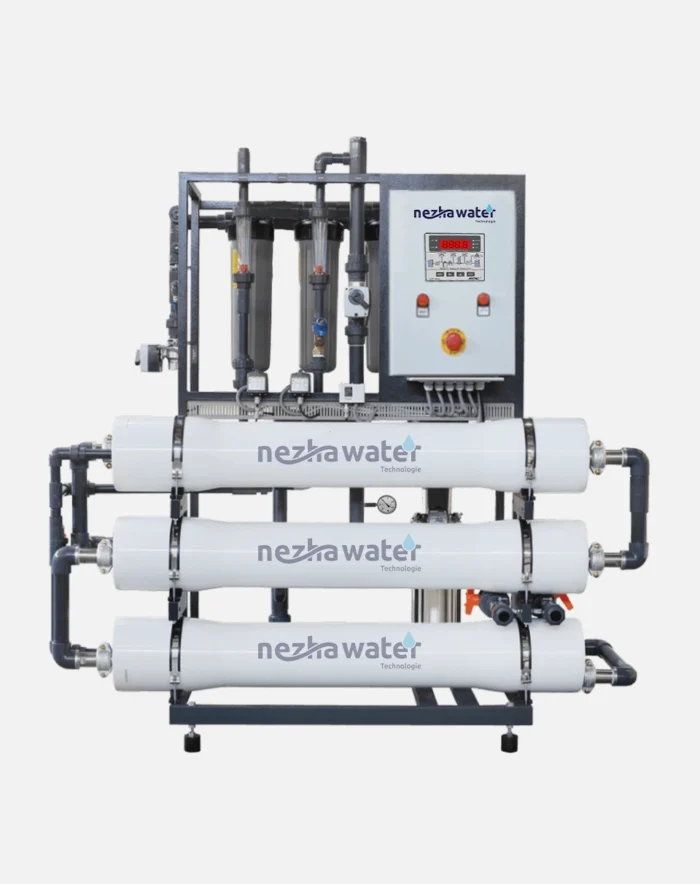 système d'osmose inverse industriel 3m³/h nezha water technologie