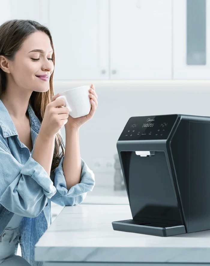 Fontaine à eau filtrante Midea JL2345T – Purificateur et refroidisseur