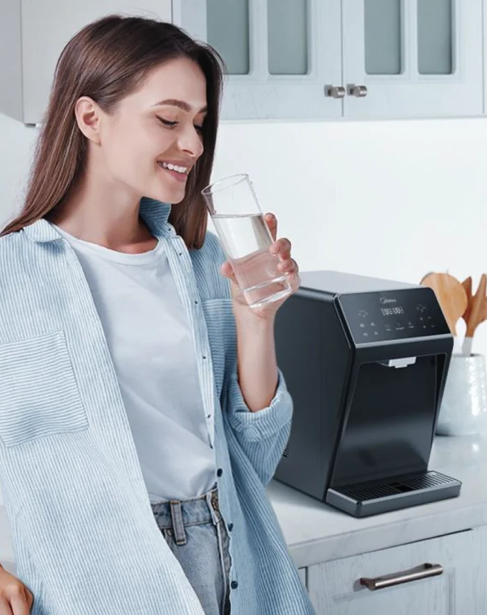 Fontaine à eau filtrante Midea JL2345T – Purificateur et refroidisseur