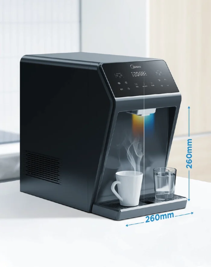 Fontaine à eau filtrante Midea JL2345T – Purificateur et refroidisseur