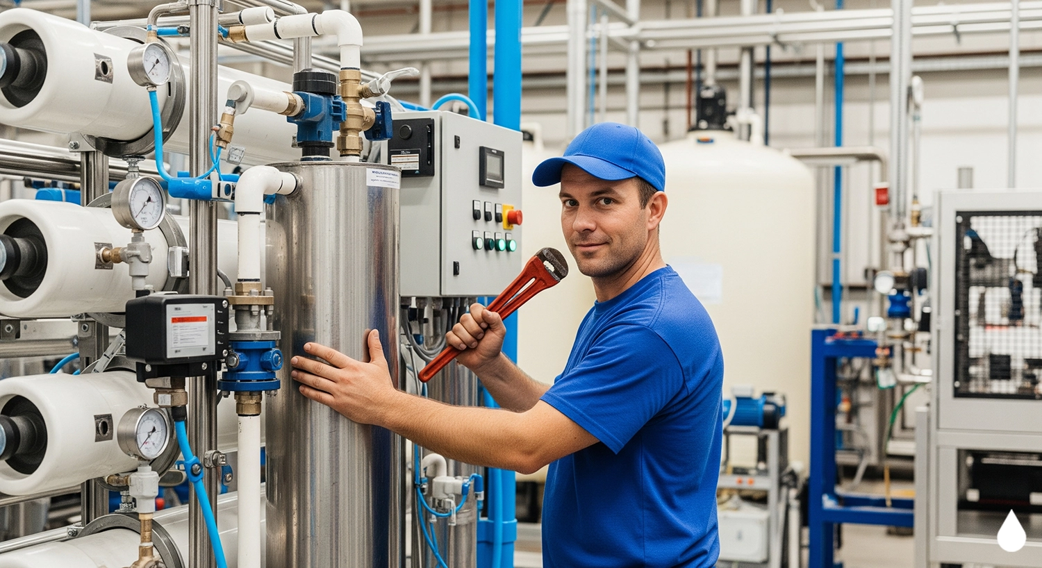 Osmose Inverse Industriel au Maroc nezha water technologie