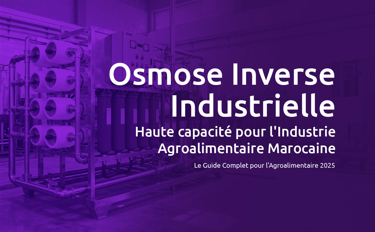Osmose Inverse Industrielle au Maroc - Le Guide Complet pour l'Agroalimentaire 2025